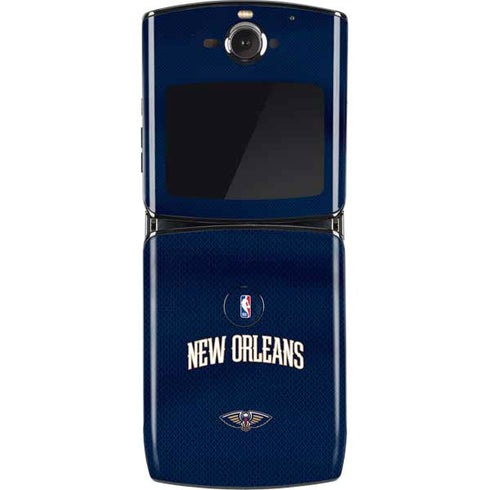 NBA New Orleans Pelicans Jersey Motorola RAZR Skin