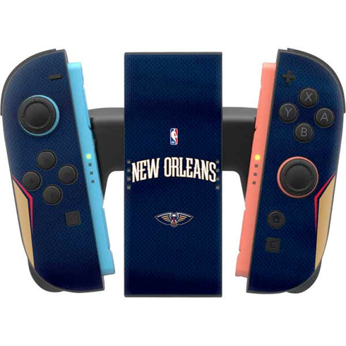 NBA New Orleans Pelicans Jersey Nintendo Switch 2 (2025) Joy-Con Controller Skin