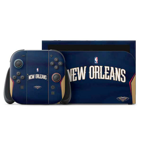 NBA New Orleans Pelicans Jersey Nintendo Skins