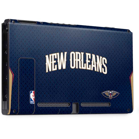 NBA New Orleans Pelicans Jersey Nintendo Switch Bundle Skin