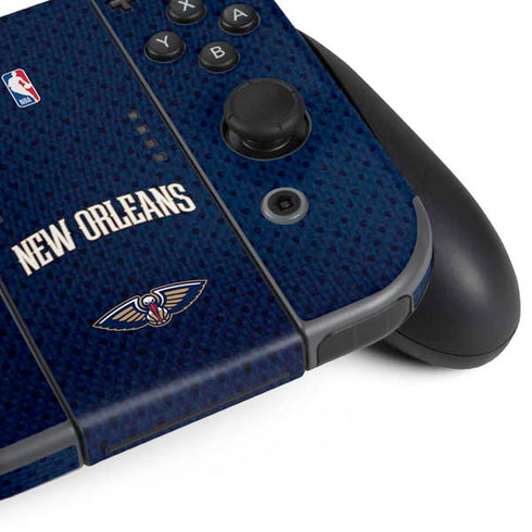 NBA New Orleans Pelicans Jersey Nintendo Switch Bundle Skin