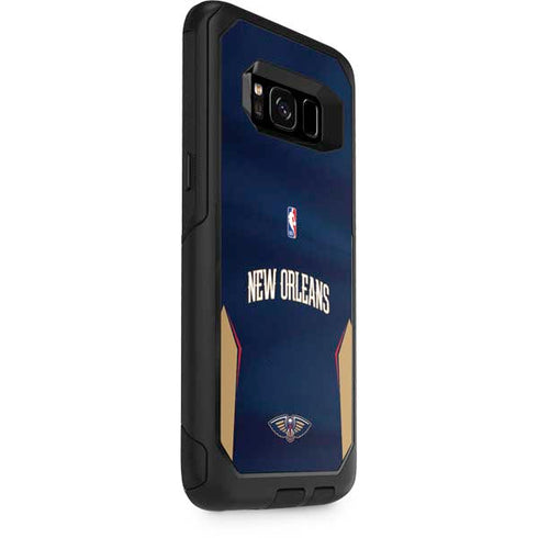NBA New Orleans Pelicans Jersey Otterbox Commuter Galaxy Skin