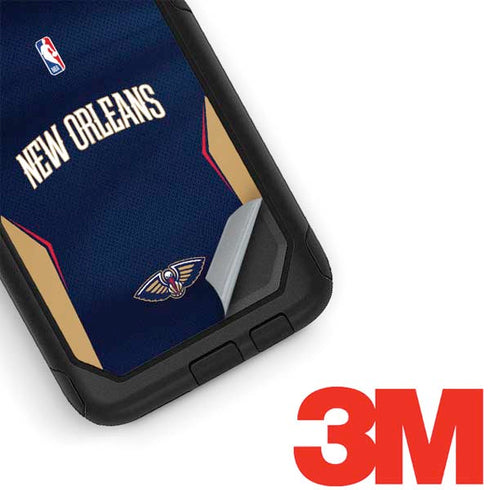 NBA New Orleans Pelicans Jersey Otterbox Commuter Galaxy Skin