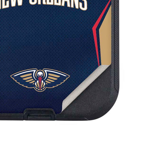 NBA New Orleans Pelicans Jersey Otterbox Defender iPhone Skin