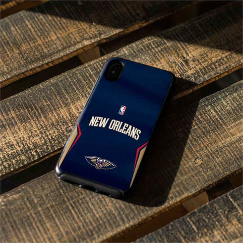 NBA New Orleans Pelicans Jersey Otterbox Symmetry iPhone Skin