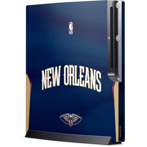 NBA New Orleans Pelicans Jersey Playstation 3 & PS3 Slim Skin