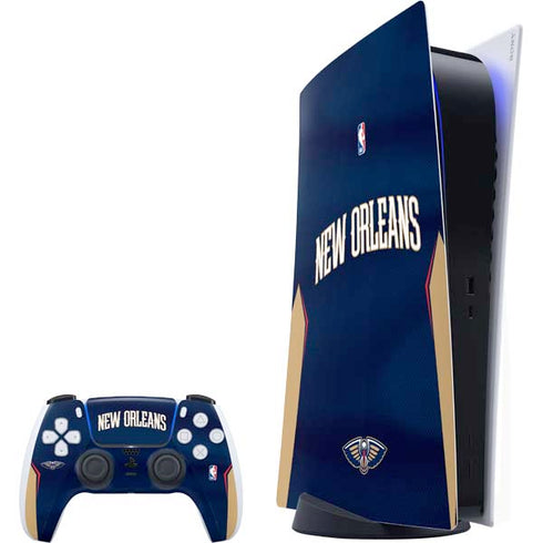 NBA New Orleans Pelicans Jersey PS5 Bundle Skin