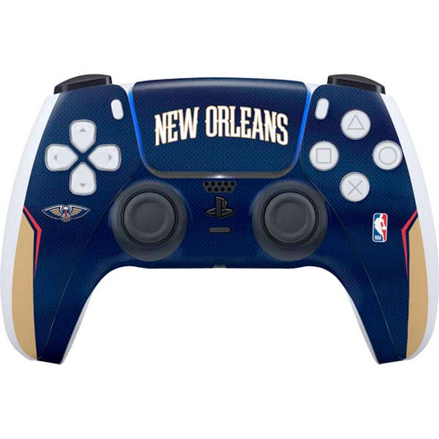 NBA New Orleans Pelicans Jersey PS5 Controller Skin