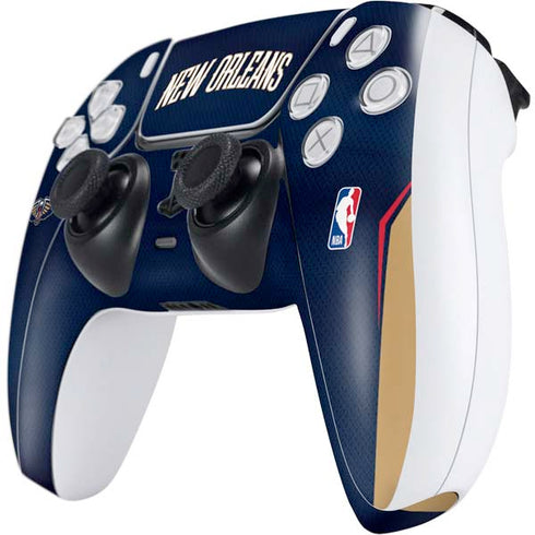 NBA New Orleans Pelicans Jersey PS5 Controller Skin