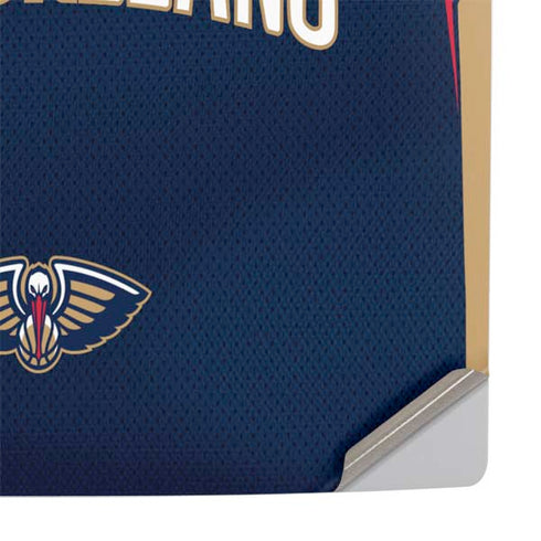 NBA New Orleans Pelicans Jersey PS5 Pro Console Skin