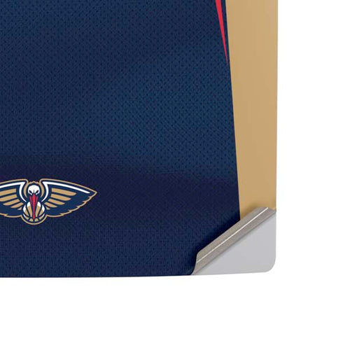NBA New Orleans Pelicans Jersey PS5 Slim Digital Edition Console Skin