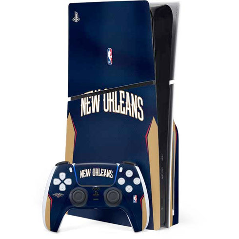 NBA New Orleans Pelicans Jersey PlayStation PS5 Skins