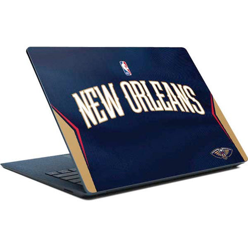 NBA New Orleans Pelicans Jersey Surface Laptop Skin