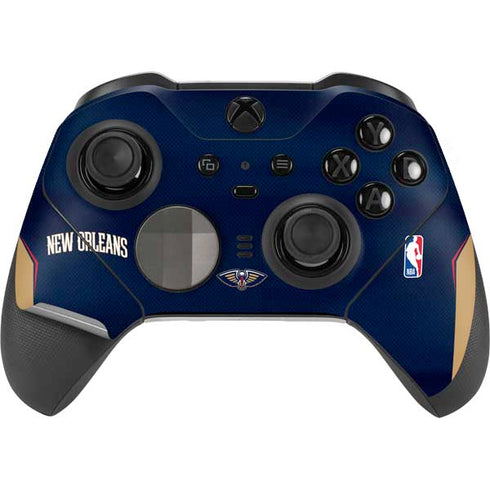 NBA New Orleans Pelicans Jersey Xbox Elite Wireless Controller Series 2 Skin