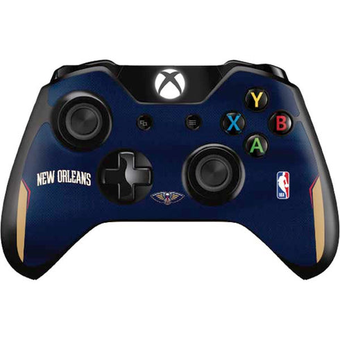 NBA New Orleans Pelicans Jersey Xbox One Controller Skin