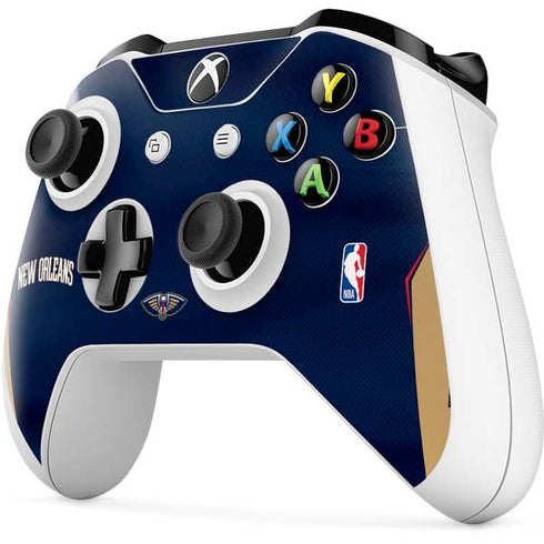 NBA New Orleans Pelicans Jersey Xbox One S All-Digital Edition Bundle Skin