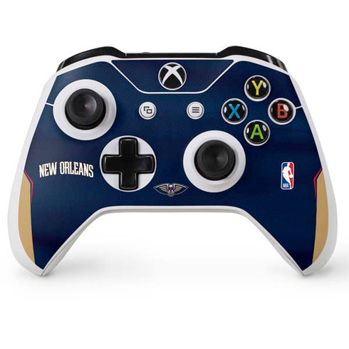 NBA New Orleans Pelicans Jersey Xbox One X Controller Skin