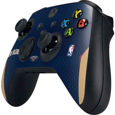 NBA New Orleans Pelicans Jersey Xbox Series X Controller Skin