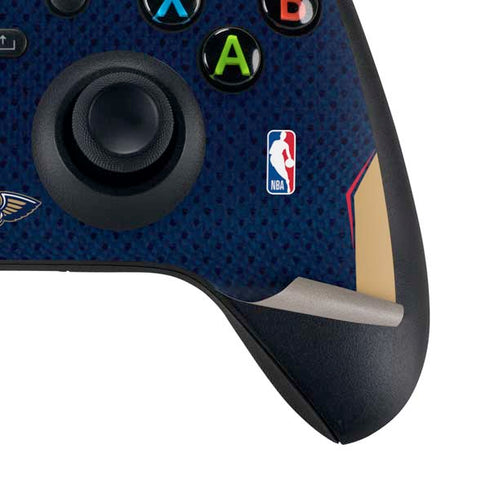 NBA New Orleans Pelicans Jersey Xbox Series X Controller Skin