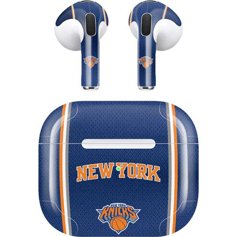 NBA New York Knicks Jersey Apple AirPods (3rd Gen 2021) Skin