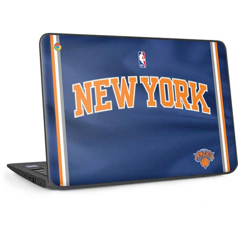NBA New York Knicks Jersey HP Chromebook Skin