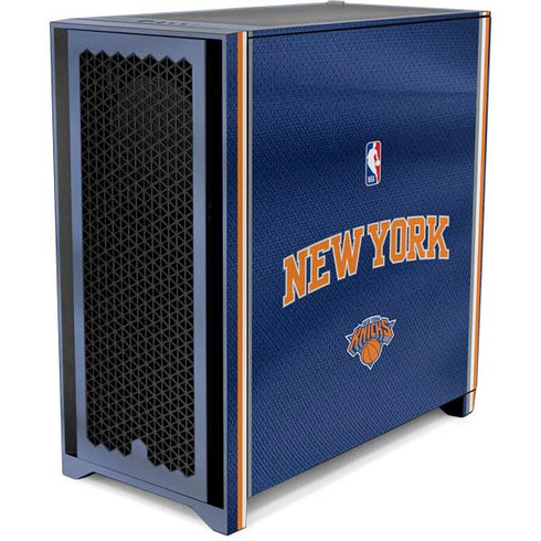 NBA New York Knicks Jersey Corsair 4000D Tempered Glass Mid-Tower ATX Case Skin
