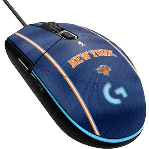 NBA New York Knicks Jersey G203 Prodigy RGB Wired Gaming Mouse Skin