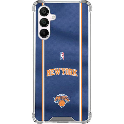 NBA New York Knicks Jersey Galaxy A16 5G Clear Case