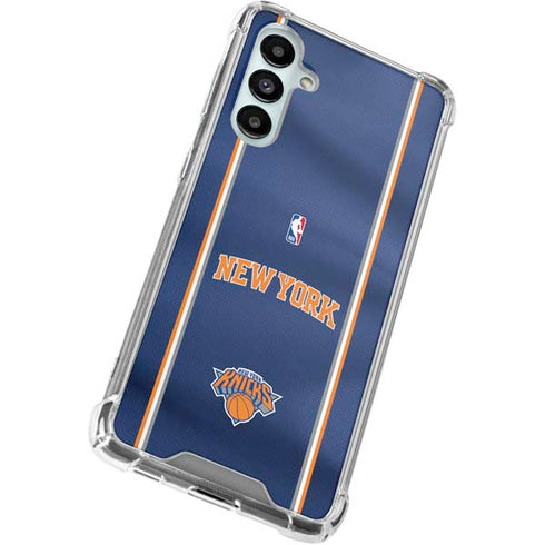 NBA New York Knicks Jersey Galaxy A16 5G Clear Case