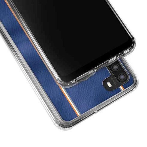 NBA New York Knicks Jersey Galaxy A21 Clear Case