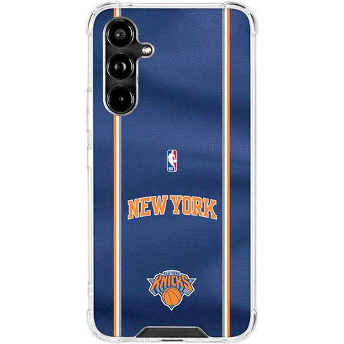 NBA New York Knicks Jersey Galaxy A54 5G Clear Case