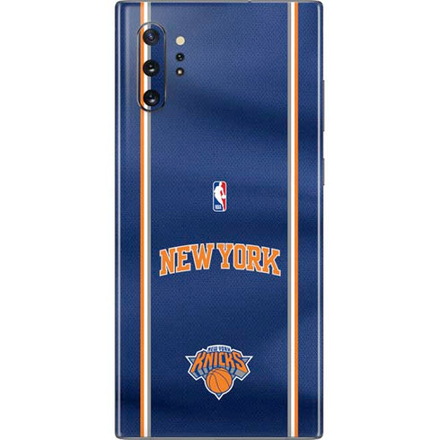 NBA New York Knicks Jersey Galaxy Note 10 Plus Skin