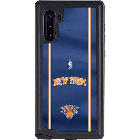NBA New York Knicks Jersey Galaxy Note 10 Waterproof Case