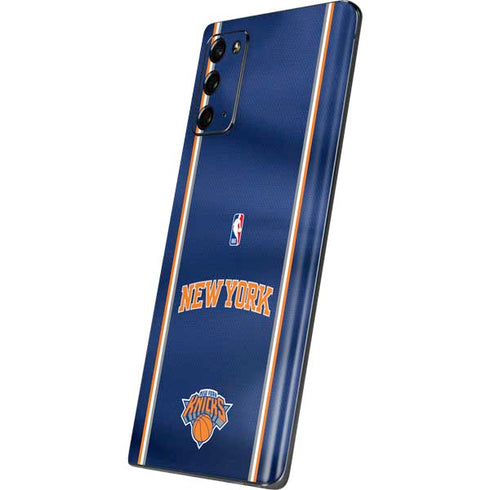 NBA New York Knicks Jersey Galaxy Note20 5G Skin