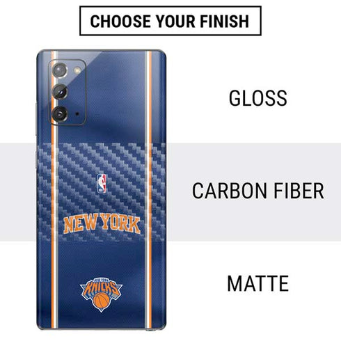 NBA New York Knicks Jersey Galaxy Note20 5G Skin