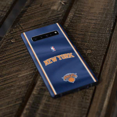 NBA New York Knicks Jersey Galaxy S10 Plus Skin