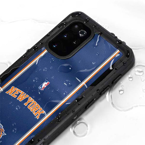 NBA New York Knicks Jersey Galaxy S20 Plus Waterproof Case