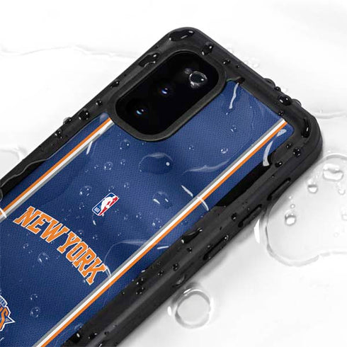 NBA New York Knicks Jersey Galaxy S20 Waterproof Case
