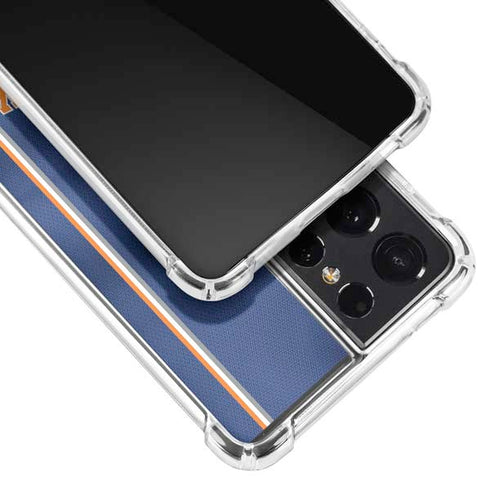 NBA New York Knicks Jersey Galaxy S21 Ultra 5G Clear Case