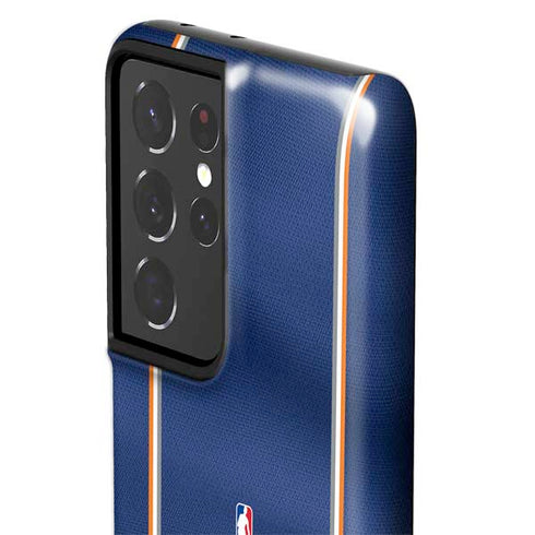 NBA New York Knicks Jersey Galaxy S21 Ultra 5G Pro Case