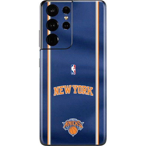 NBA New York Knicks Jersey Galaxy S21 Ultra 5G Skin