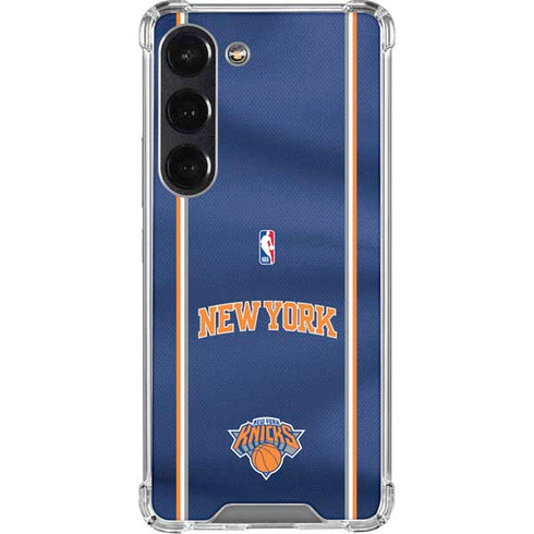 NBA New York Knicks Jersey Galaxy S23 Clear Case