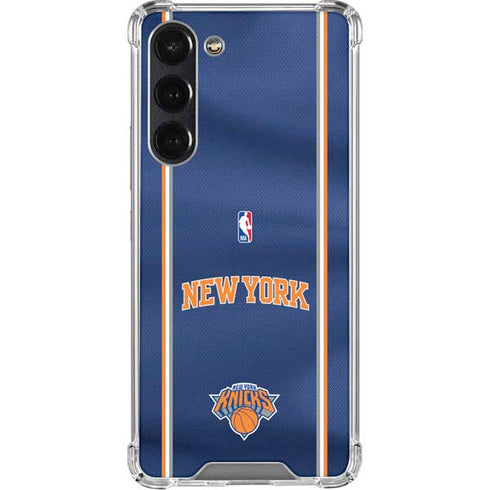 NBA New York Knicks Jersey Galaxy S23 Plus Clear Case