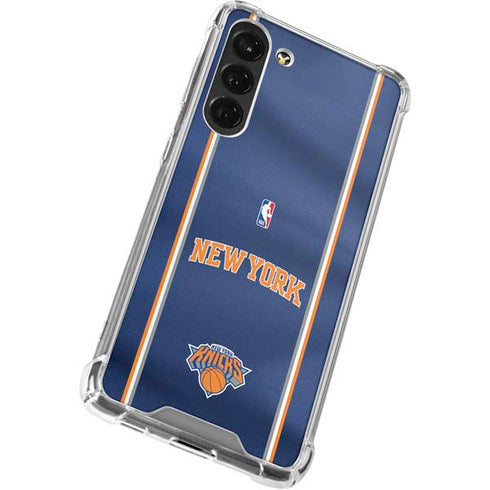 NBA New York Knicks Jersey Galaxy S24 FE Clear Case