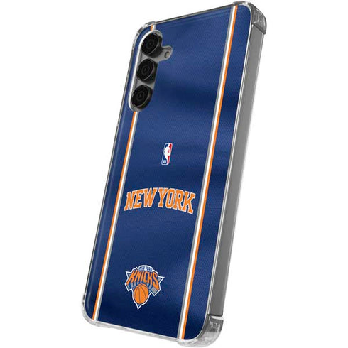 NBA New York Knicks Jersey Galaxy S24 Plus Clear Case