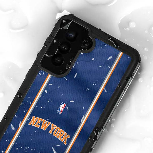 NBA New York Knicks Jersey Galaxy S24 Plus Waterproof Case