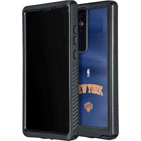 NBA New York Knicks Jersey Galaxy S24 Ultra Waterproof Case