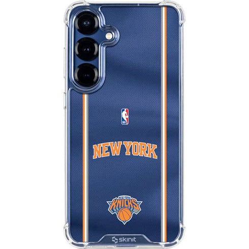 NBA New York Knicks Jersey Galaxy S25 Plus Clear Case