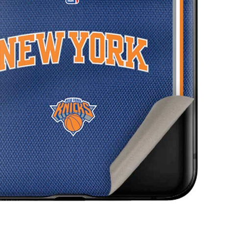NBA New York Knicks Jersey Galaxy Z Flip Skin