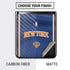 NBA New York Knicks Jersey Galaxy Z Flip Skin